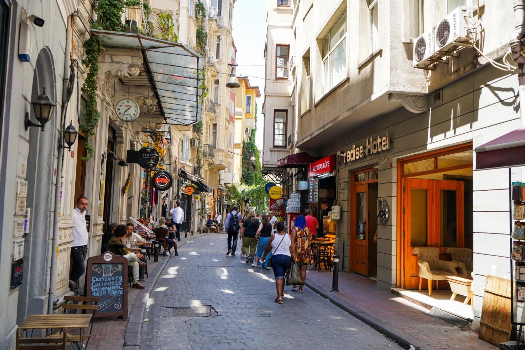 Paradise Hotel Istanbul Exterior foto